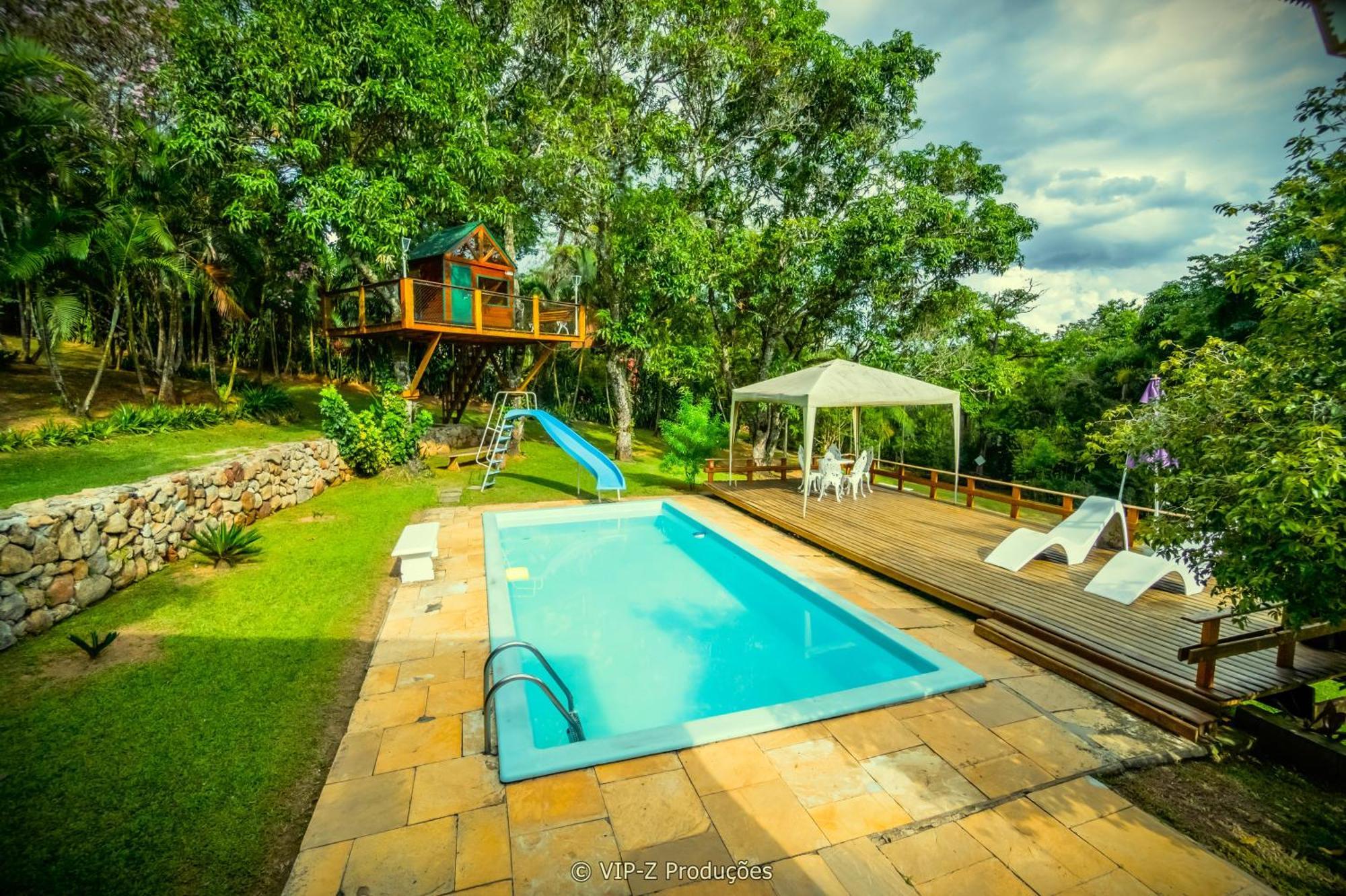 Chacara Atibaia Com Casa Na Arvore Екстер'єр фото