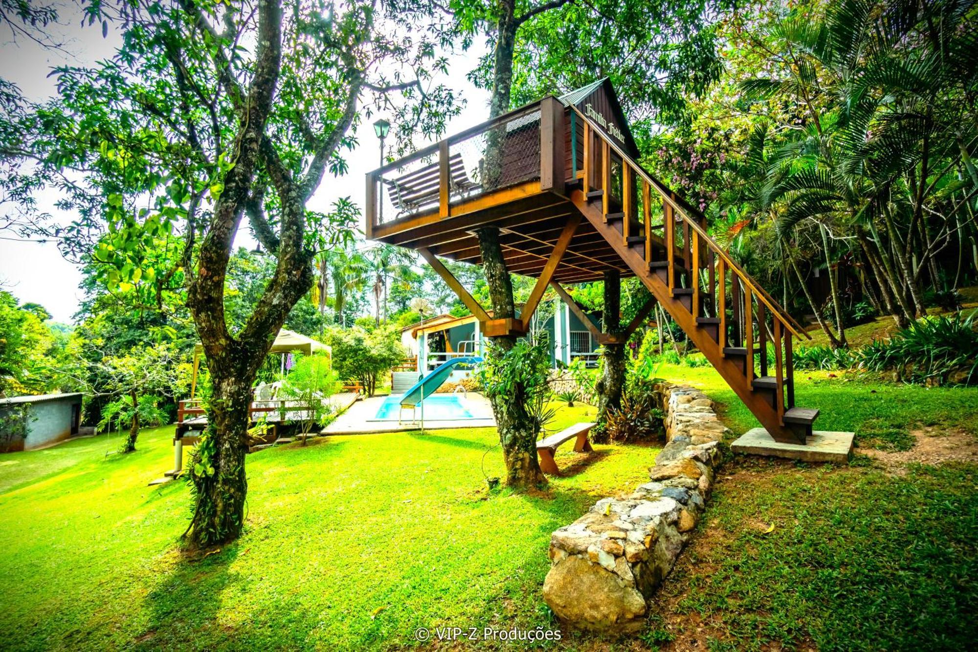 Chacara Atibaia Com Casa Na Arvore Екстер'єр фото